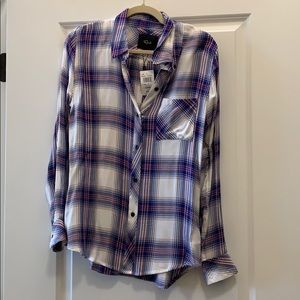 Never worn Rails plaid flannel